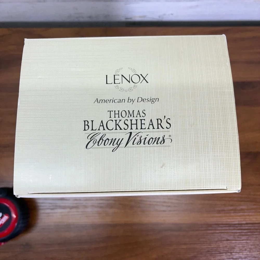 Lenox Thomas Blackshear Ebony Visions FOREVER ONE Wedding‎ Cake Topper 9